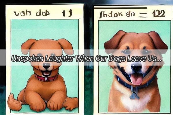 Unspoken Laughter When Our Dogs Leave Us Speechless